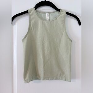 ANTHROPOLOGIE Women's Tank Top - Light Green